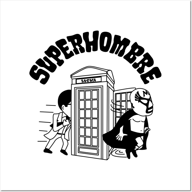 Superhombre mono Wall Art by RK58